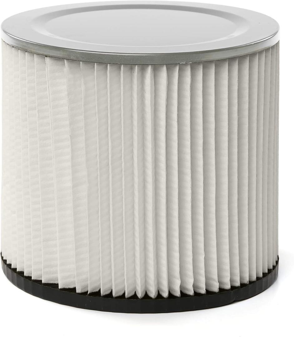 MULTI FIT Wet Dry Vac Filter VF2007 Standard Replacement Shop Vacuum Filter for Most 5 Gallon and Larger Shop-Vac Branded Wet Dry Vacuum Cleaners (1)