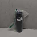 Han's Bottle Sports Water Bottle - 24 Oz, Straw Lid, Leak Proof, Vacuum Insulated Stainless Steel, Double Walled, Thermo Mug,Black (Balck)