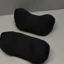 2 Pack - Car Headrest Pillow for Neck Support, 100% Memory Foam Car Neck Pillow with Sleep Mask - Universal Fit Head Rest Travel Pillow Car Pillow for Pain Relief While Driving(Contains 2 Eye Masks)