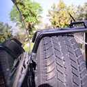 Allen Sports Deluxe 2-Bike Spare Tire Rack , Black