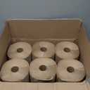 Maximus X1112 Heavyweight 10" Recycled Paper Towels with Superior Absorbency, Natural Commercial Paper Towels Rolls Suitable for Office, Restaurant, and Healthcare Facilities, 6 Rolls Per Case