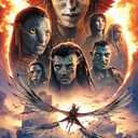 Avatar: Fire and Ash (2025) - One Sheet Wall Poster, 34L" x 22.4W", Premium Unframed Version
