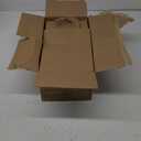 Klean & Conwenice Paper Gift Bags with Handles, 8x4.25x10.5 100Pcs Brown Bags Bulk, Medium Size Kraft Paper Bags, Wedding Gift Bag, Goody Party Favor, Retail Merchandise, Grocery Shopping