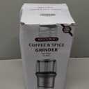 Secura Brands Coffee Grinder Electric Spice Herb Seeds Grinder with Two Glass Bowl, Dry and Wet Grinder