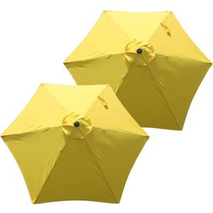 Goodgoods 9ft Patio Umbrella (Yellow)