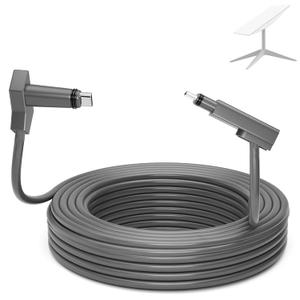 CHGRNLF Gen 2 Cable for Starlink 30FT, Replacement Cable for Star Link V2 Standard Actuated Kit Waterproof Grey