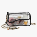 YGR Clear Bag Stadium Event Concert Approved, Transparent Clear Crossbody Purse Shoulder Bag for Women