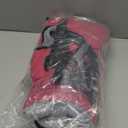 AOFITEE Dog Coat, Windproof Turtleneck Dog Jacket with Built in Harness, Reflective Dogs Jackets with Fleece Lining, Waterproof Pet Winter Coat for Cold Weather for Border Collie, Beagle, Hot Pink XL (RoseRed)