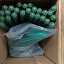 Garden Fence,Snow Fence,Plastic Safety Fence+25 Steel Plant Stakes,Patio Snow Fence 40 Inches X 100 Feet Green Plastic Garden Netting and 25 4-Foot Stakes