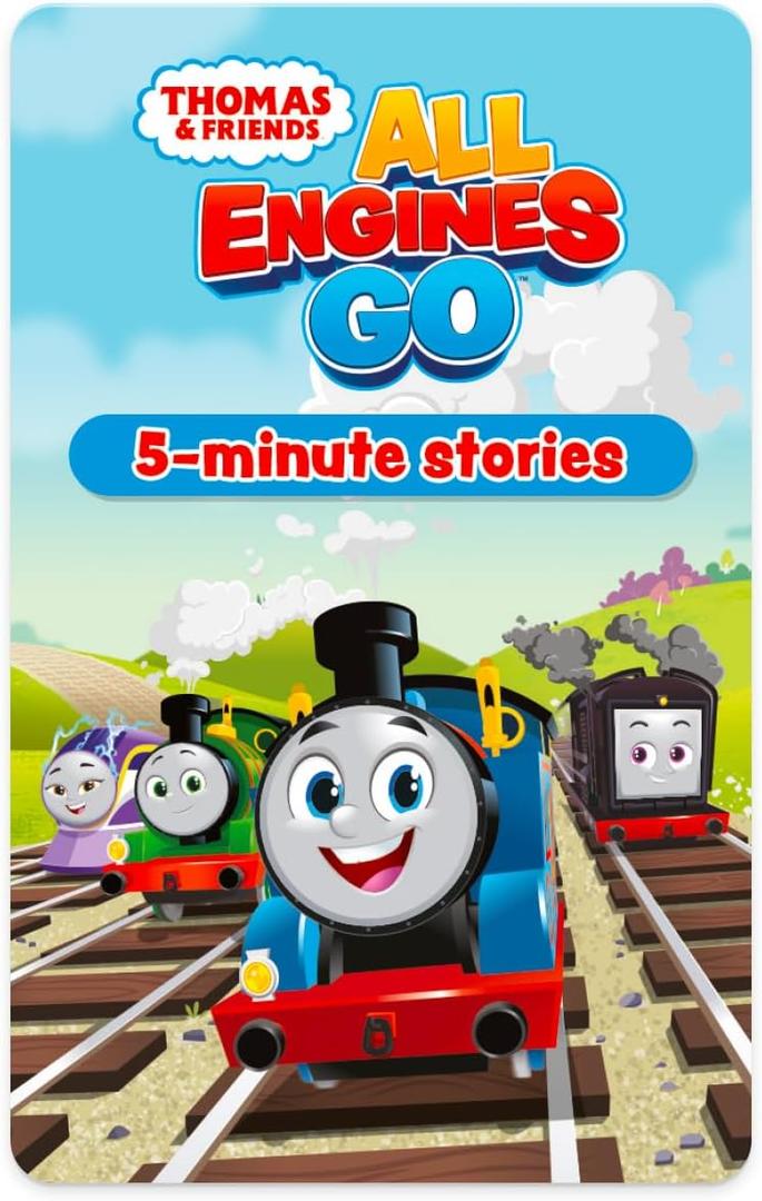 Yoto Thomas & Friends All Engines Go - Kids Audio Card for Use with Player & Mini All–in–1 Audio Player, Educational & Screen–Free Listening with Fun Playtime, Bedtime & Travel Stories, Ages 2+