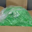 33 FT Christmas Tinsel Garland, Lime Green Metallic Twisted Tinsel Garland Shiny Xmas Hanging Decoration for Christmas Tree Wedding Birthday Home Party Supply