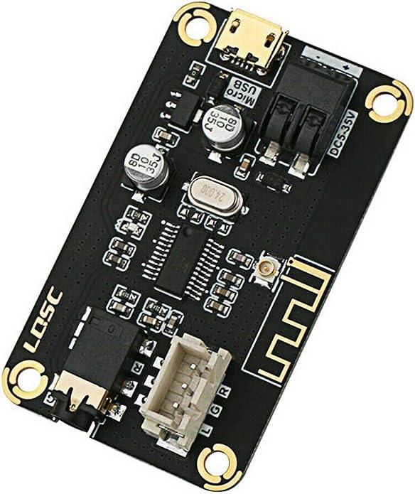 Wixine 1Pcs 12V/24V Car Bluetooth 4.2 Audio Receiver Board Sound Stereo Module Wire