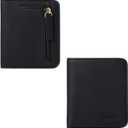 RFID Colorful PU Leather Women's Zipper Wallet Card Holder