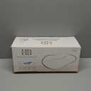 Side Sleeper Pillow  Soft Ergonomic Cervical-Neck-Pillow for Neck Pain Relief, Ice Silk Zipperless Pillowcase, Eco Friendly and Durable Material (White)