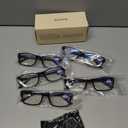 Gaoye Professional Reading Glasses for All Day - Computer Readers with Blue Light Protection - Value Pack