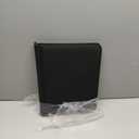 Card Binder 9 Pocket,Trading Card Binder Holds up to 360 Cards with 20 Sleeves,Zipper Card Holder Album Compatible with TCG Card/Game Cards/Sports Card (Black)