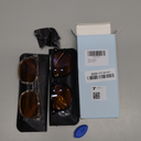 livho High Tech Blue Light Glasses - Advanced 99% Blue Light Blocking Computer Glasses - Anti Eyestrain & UV Glare Protection (*B1 Light Black+clear)