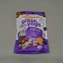 Happy Baby Organics Baby Snacks, Greek Yogis, Freeze Dried Yogurt &Veggie Fruit Snacks, Gluten Free Snack for Babies 9+ Months, Blueberry & Purple Carrot, 1 Ounce (EXP 08/16/26)