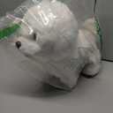 pangcangshu Simulation Bichon Frise Plush Toy Stuffed Animal Realistic Puppy Dog Toy for Home Decoration Easter, Thanksgiving, Christmas, New Year's Gifts (White, 35cm/13inch)