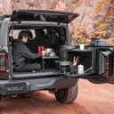 Tailgate Storage Box - Tactical Modular Storage MOLLE Panel for Tools MOLLE Accessories, Rear Tool Box Tailgate Table Fits for Ford Bronco 2021-2024