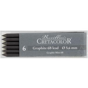 Cretacolor Graphite Lead, Graphite Lead 6B
