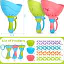 Outdoor Toys for Kids Ages 4-8, 3 Packs Flying Catching Game, Outside Manual Capture Chasing Toys for Ages 3-7, Fun Family Games for Boys Girls Ages 2 3 4 5 6