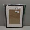 A3 Frame, Display Picture A4 with Mat or A3 Without Mat, Light Weight and High Transparent Poster 11.7 x 16.5 Frame for Wall - 1 Pack/Black