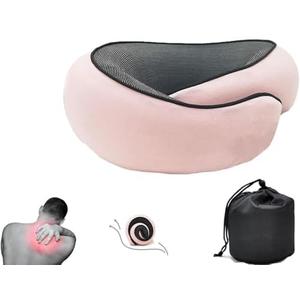 2024 New Neck Pillow, Travel Neck Pillow, Aircraft Memory Foam Travel Neck Pillow (Pink)