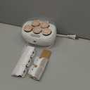 Conair Double Ceramic Hot Rollers for Long, Medium & Short Hair, 5 Ceramic Flocked 1-Inch Heated Hair Rollers with Clips, Hot Curlers for Women, Volume & Curls, Dual Voltage, Pink/White