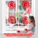 Chinese New Year Decorations 2026 Year of The Horse Lunar Spring Festival Decor Red Envelopes Paper Lanterns Hanging Ornaments Fu Characters Indoor Window Party Christmas Birthday Wedding