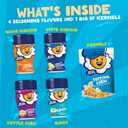 Kernel Season's Movie Night Supplies, Popcorn and Seasoning Party Pack, 4 Flavor Variety Pack