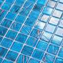 11.5sqft Bathroom Floor Tile, Pool Tile, Kitchen Backsplash, Bathroom Backsplash and Wall Tiles, Accent Wall, Swimming Pool, Shower, Fireplace, Hotels, Laundry,(10pcs,
Azure Blue
)