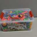 170 Pcs Building Toys for Kids Ages 4-8 with Toy Box Storage, Idea Guide, Building Blocks STEM Toys for 3 4 5 6 7 8 9 Year Old Creative Kids Activity, Christmas Birthday Gifts for Boys Girls