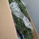 National Tree Company 7.5 ft Pre-Lit Dunhill Fir Artificial Christmas Tree, 700 LED Lights, 2,514 Tips, Foot Pedal, 10 Light Functions, Includes Stand, Green