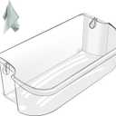 AMI PARTS 241505501 Refrigerator Door Bin Replacement Parts for frigi.daire FGHC2331PFAA FFSC2323TS0 LGHK2336TF6 FGSC2335TF0 FGSC2335TFB FFSC2323TSA FFSC2323TS8 Refrigerator