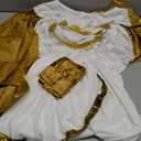 Morph Greek God Costume - Toga Roman Zeus Costume - Men's Greek Toga size XL