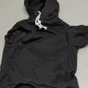 Dog Sweaters for Medium Dogs,Dog Hoodie Fleece Pet Sweater Soft Clothes Sweatshirt with Pocket Pet Hoodie for Medium Dogs(Black&M)