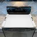 GASHELL Noodle Board Stove Cover with Handles, Multiple Stove Top Cover Board for Electric/Gas Stove Top(White)