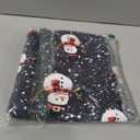 Merry Christmas Snowman Throw Blanket - 50x60 Inch Soft, Lightweight, Cozy Plush Blanket for Holiday Xmas Decor Gifts