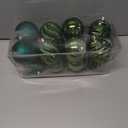 XmasExp 16ct Christmas Ball Ornaments Shatterproof Christmas Ornaments Set Decorations for Xmas Tree Balls 80mm/3.15" (Dark Green)