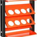 Space Efficient Wall Mounted Sprayer Bottle Organizers With 8 Slots Fit For Paint Can Efficient Tool Storage In Workshop Can Rack