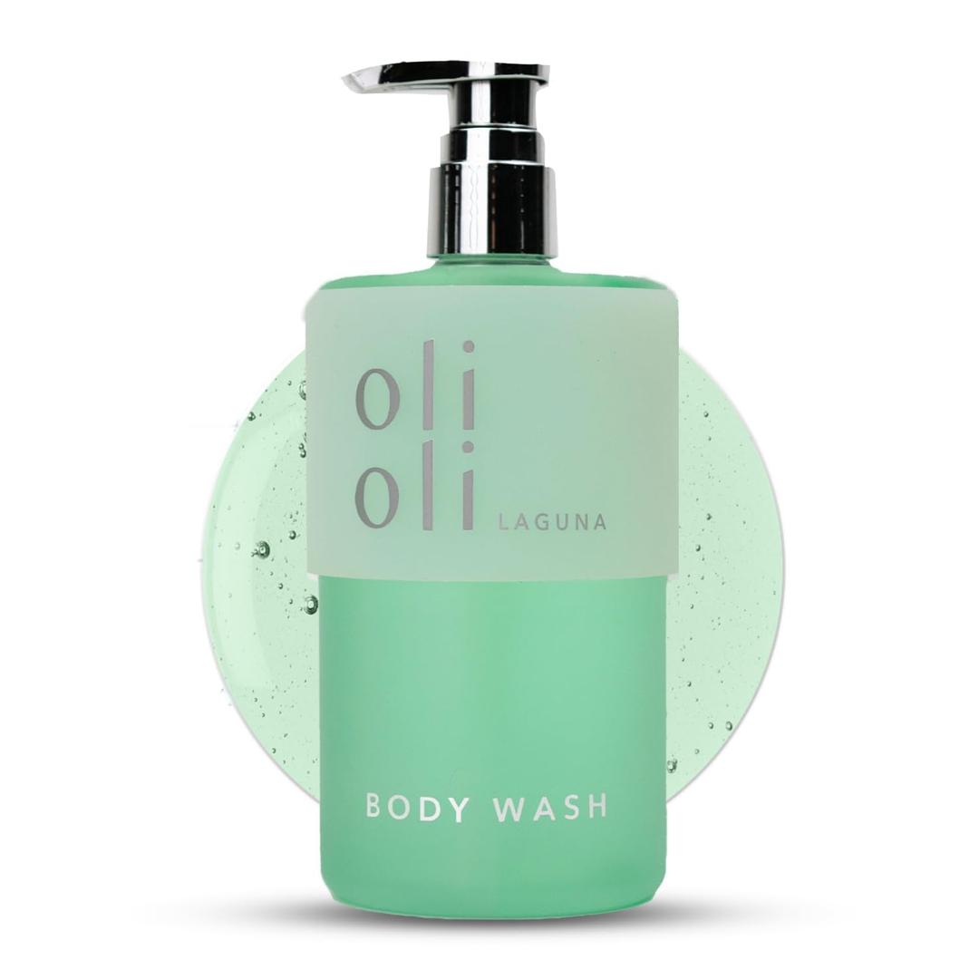OLIOLI Revitalizing Body Wash 15.2oz | Detoxifying Aloe Vera with Pro-Vitamin B5 & Botanicals | Daily Hydrating Cleanser for All Skin Types | Deep Cleansing Body Wash for Dry & Sensitive Skin
