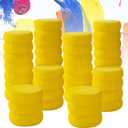 25  Pack Painting Sponge Pottery Sponges 2.9 inch Round Sponge Clay sponges for Pottery Yellow Artist Sponges for Face Painting Pottery Ceramics Art Crafts