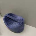 Knee Pillow for Side Sleepers - Relief from Sciatica Pain, Back/Leg Pain, Pregnancy, Hip and Joint Pain Memory Foam Leg Pillow + Free Sleep Mask and Ear Plugs (Blue)