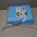 MED PRIDE Disposable Chux Pads 23in X 36in, Super Absorbent Bed Pads for Incontinence, Underpads for Adults, Kids, Pets (50 Count (Pack of 1) Blue/White)