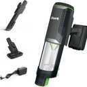 Shark PowerBoost Cordless 2-in-1 Car/Home Handheld PowerVac, Powerful Suction, 40 Minute Runtime, Portable, 3 Cleaning Modes, LED Screen, Furfins Tool, Duster Crevice Tool, Charcoal, BH102