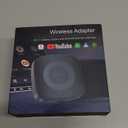 WhyBox Wireless Carplay Adapter with Netflix/YouTube Ai Box for iPhone & Android Auto Supports TF Card Plug & Play Car Play Video Entertainment Box Fits for OEM Wired CarPlay Cars