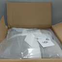 UGG Blissful Queen Comforter Set with 2 Pillow Shams, Reversible Quilted Bed Comforter, Ultra Warm Winter Bed Set, Down Alternative Bedding, Full/Queen Size, Seal Grey