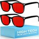 livho High Tech Blue Light Glasses - Advanced Blue Light Blocking Computer Glasses - Screen Fatigue & UV Protection