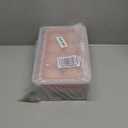 WIBIMEN Large Ice Cube Molds, Big Round Whiskey Ice Cube Trays for Freezer, Easy to Fill & Release, Whiskey Bourbon Cocktail(2.5In*8 Balls Pink/2 Pack)